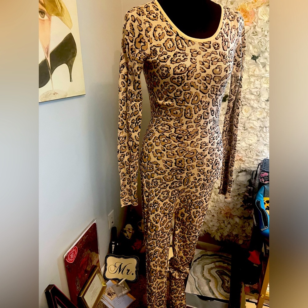 Cheetah jumpsuit